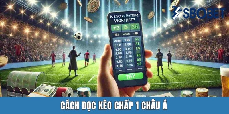 Cách đọc kèo chấp 1 châu Á