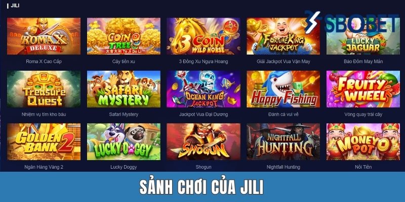 Sảnh chơi của JILI